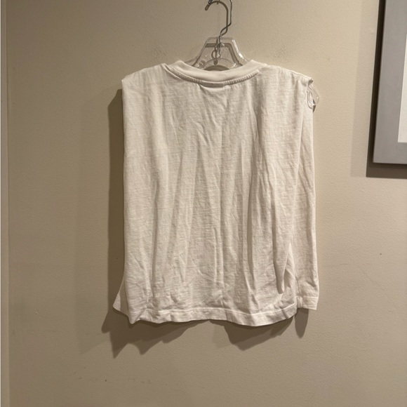 Farm Rio White Beaded Flowers‎ T-Shirt Small - Picture 13 of 13